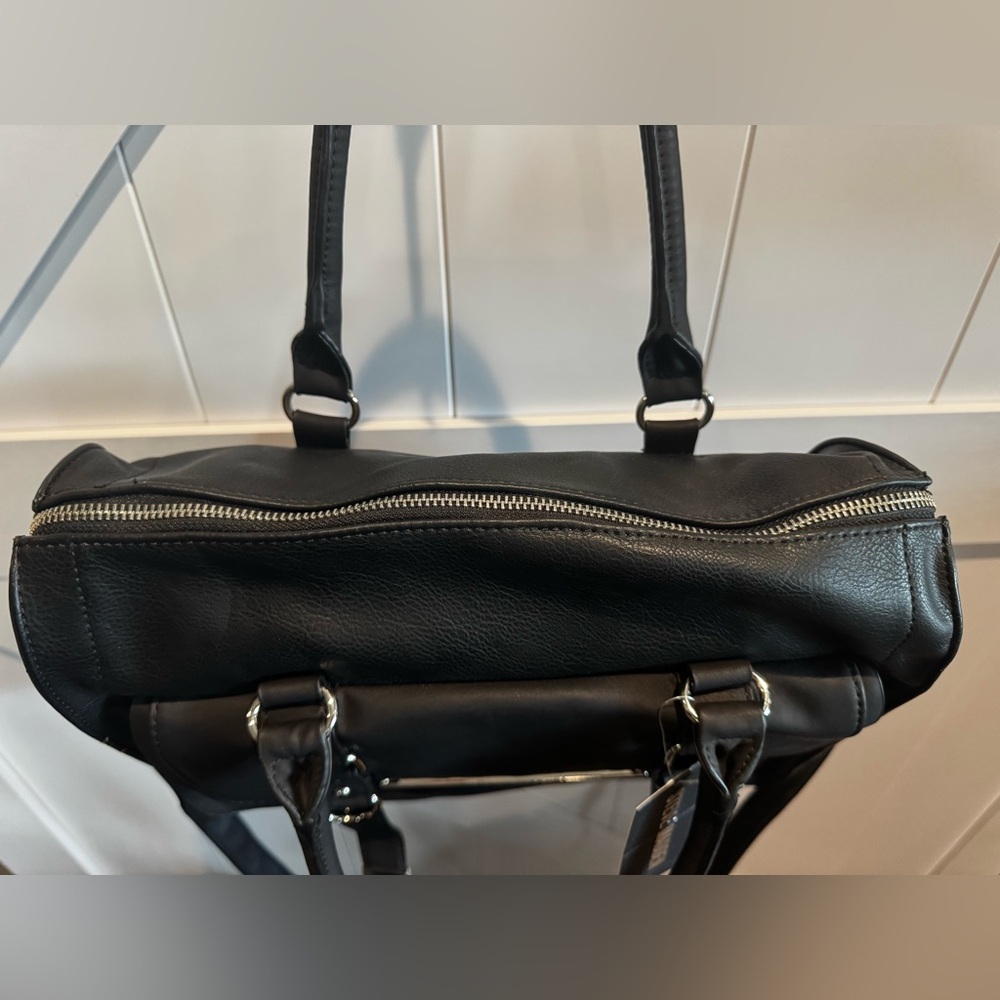 Steve Madden Black Leather Purse NWT - Picture 4 of 6